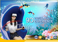 สวนสนุกหรูหรา Orange 9D VR จำลอง ด้วยแพลตฟอร์มหมุน 360 องศา